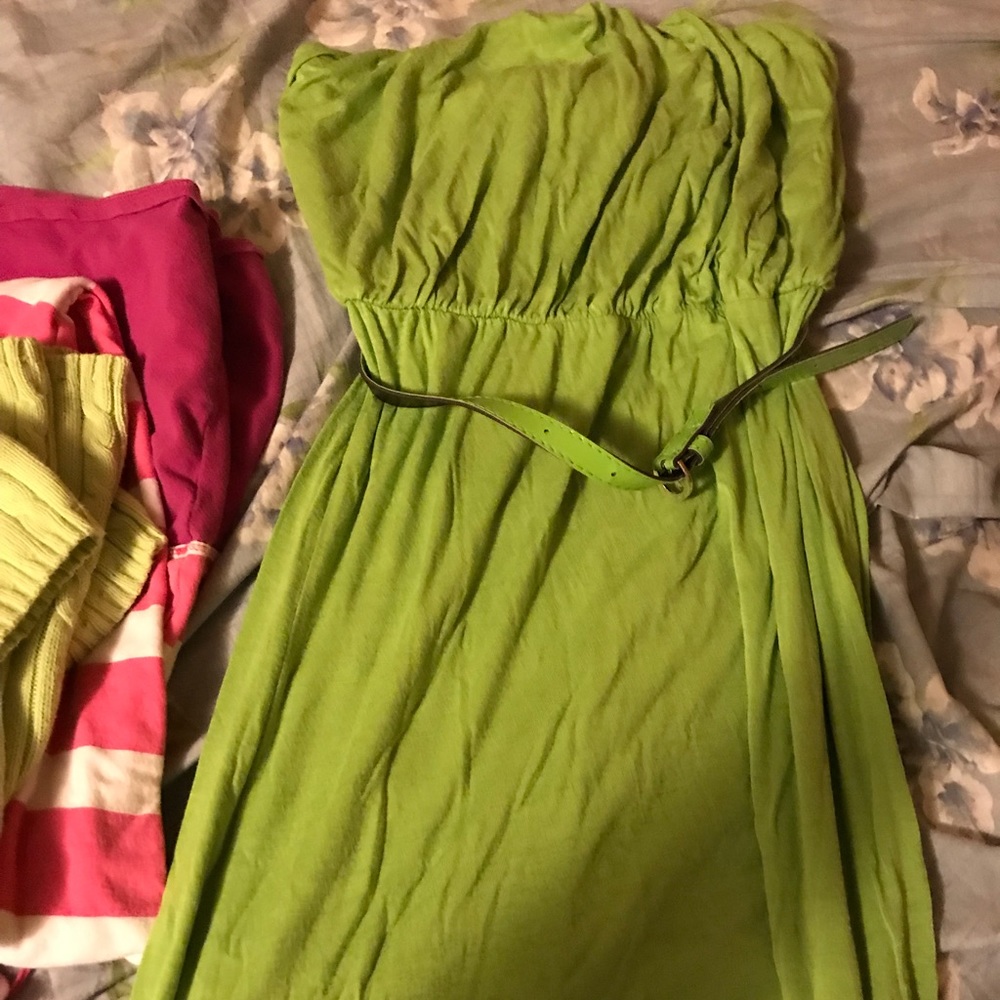 High low tube dress